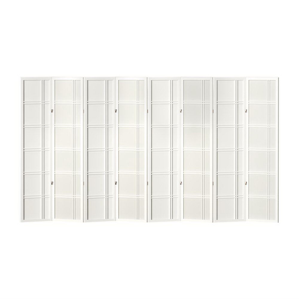 Artiss 8 Panel Room Divider Screen - Nova White