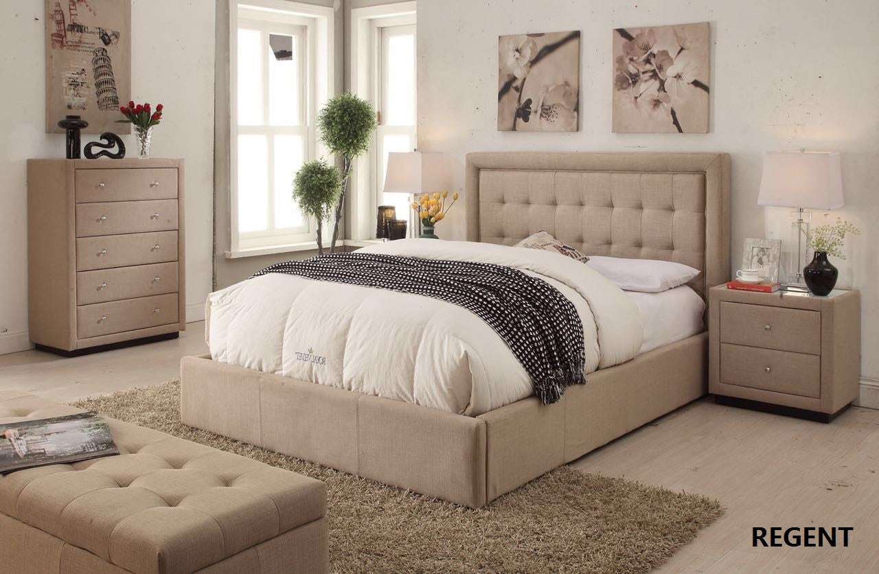 Gas Lift Upholstered Storage Bed Frame