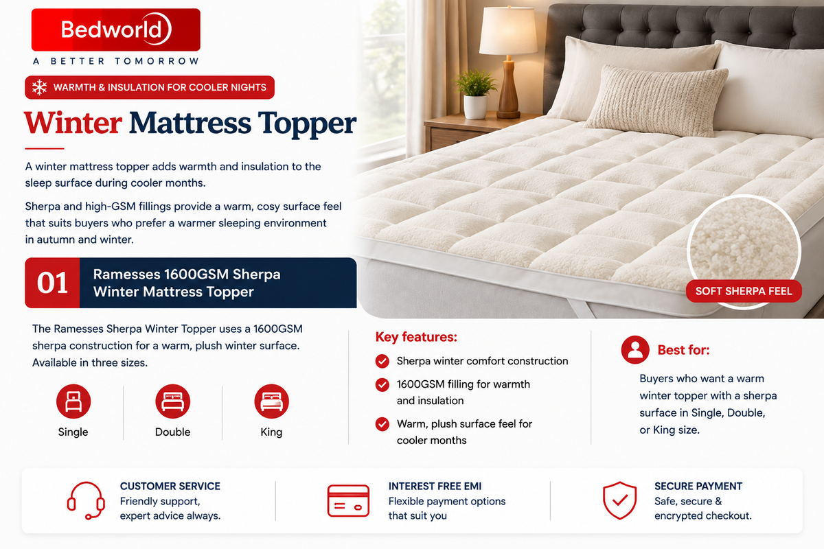 Winter Mattress Topper