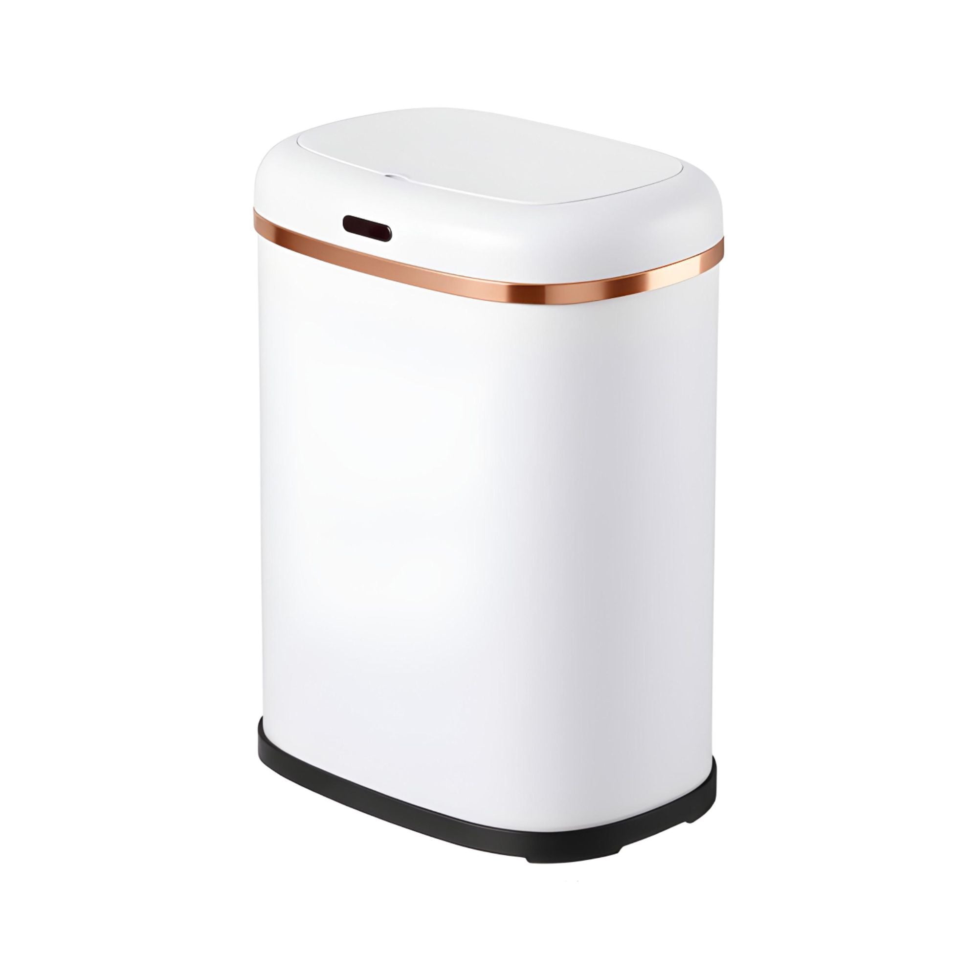 Devanti 38L Motion Sensor Bin Rubbish Automatic White Bedworld