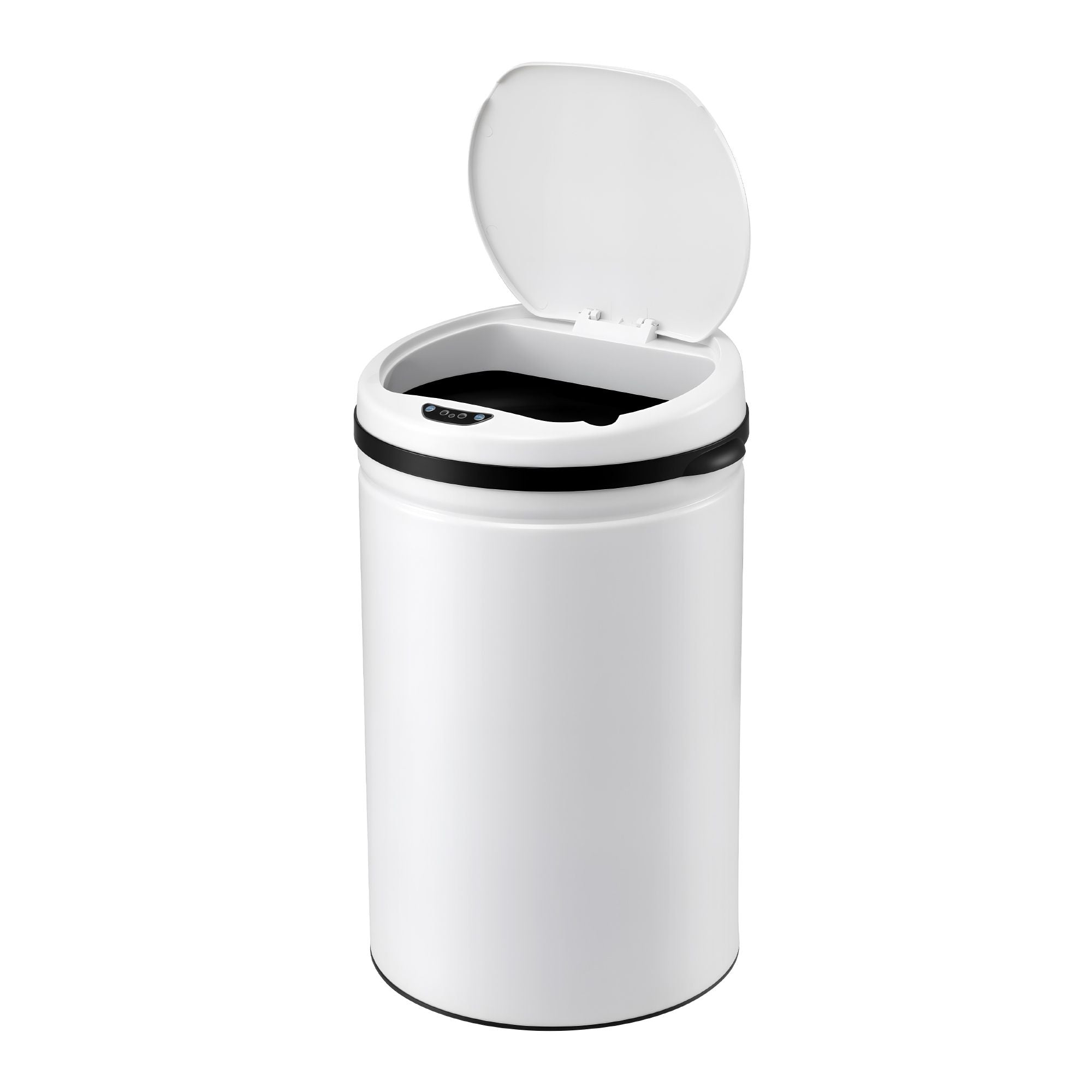 Devanti 30L Sensor Bin Automatic Touchless Trash Can Garbage Rubbish White Bedworld