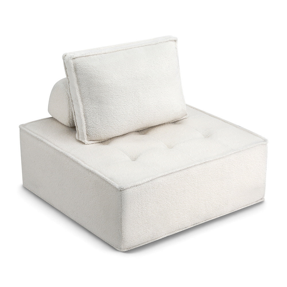 Artiss Floor Sofa Lounge Chair 5 Seater with Pillow Bedworld