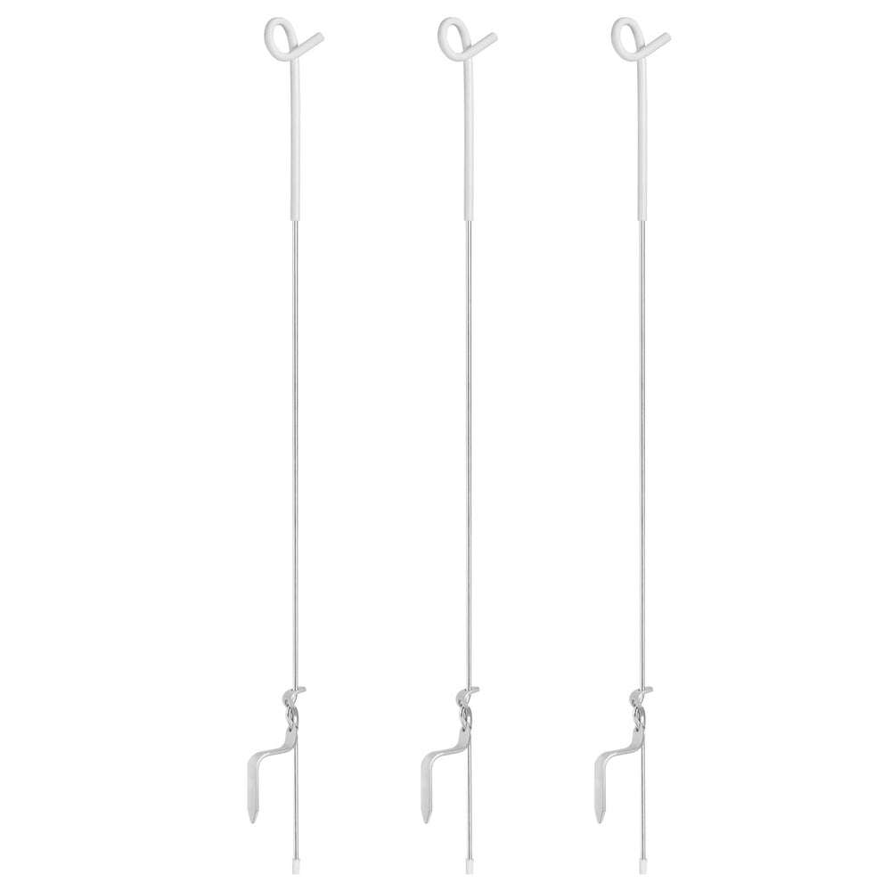 Giantz 20x Electric Fence Pigtail Posts Steel Tape Fencing