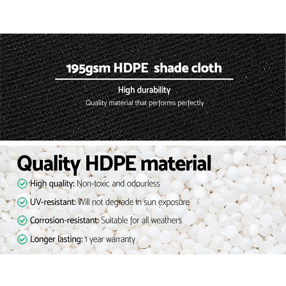 Instahut 90% Shade Cloth 1