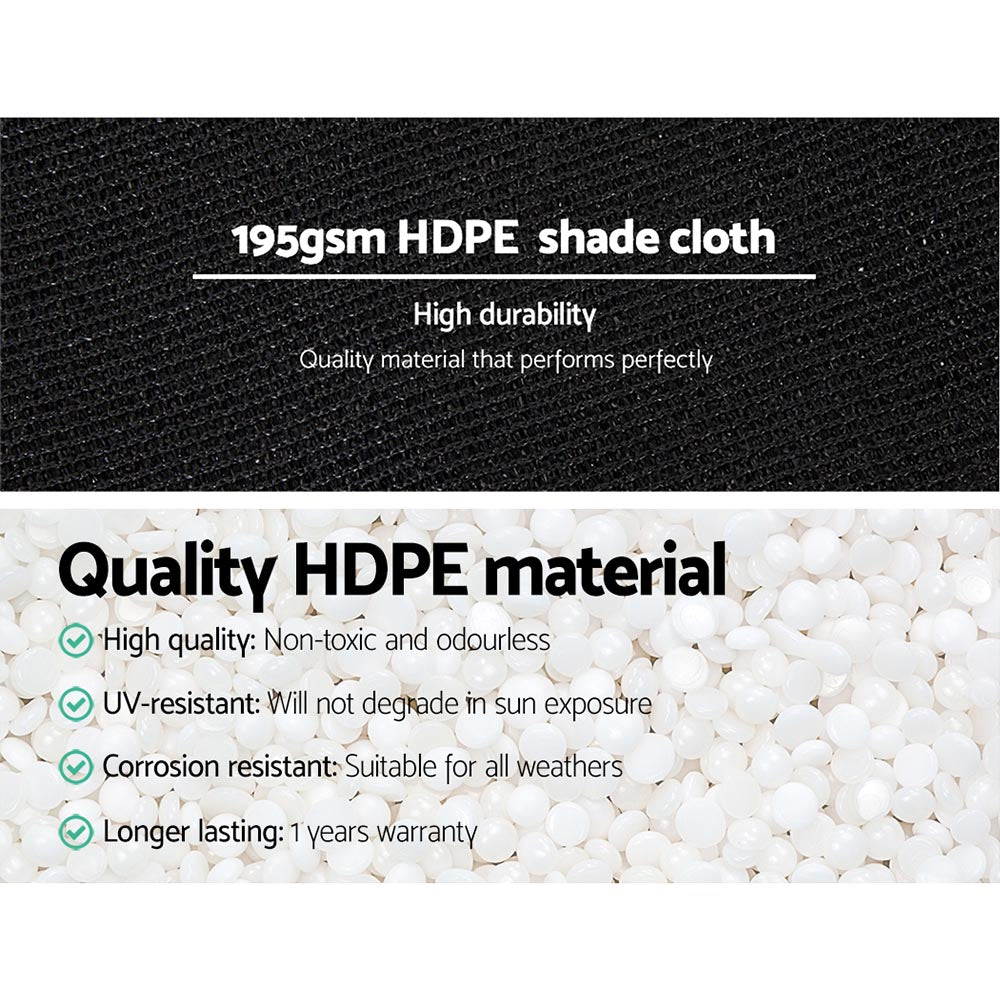 Instahut 90% Shade Cloth 1