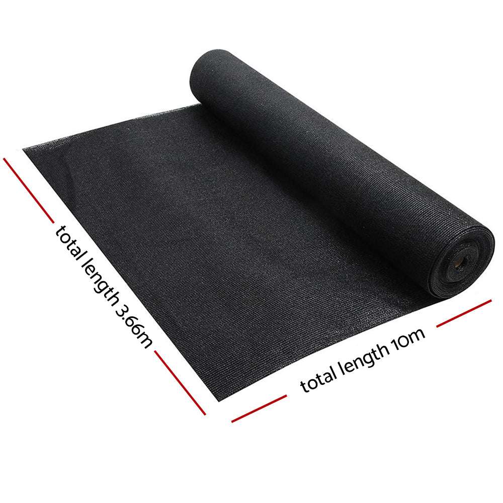 66x10m Shadecloth Sail Heavy Duty Black