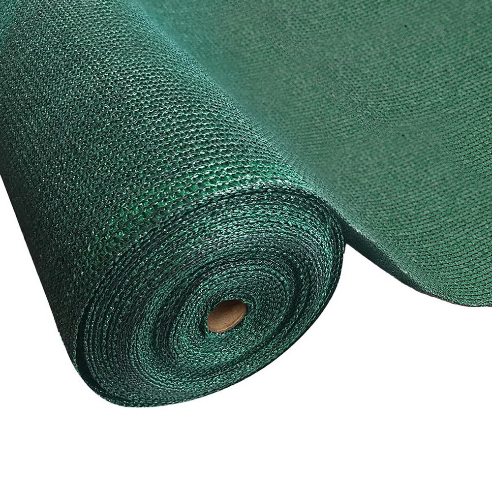 Instahut 90% Shade Cloth 3.66x10m Shadecloth Sail Heavy Duty Green Bedworld