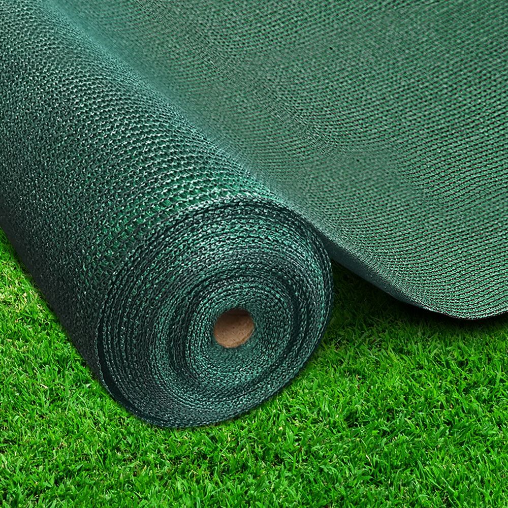Instahut 90% Shade Cloth 3.66x10m Shadecloth Sail Heavy Duty Green Bedworld
