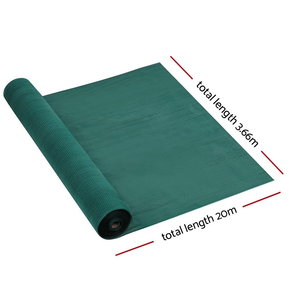 66x20m Shadecloth Wide Heavy Duty Green