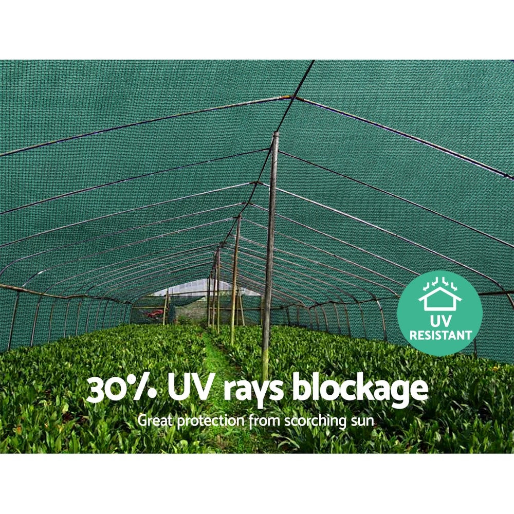 66x20m Shadecloth Wide Heavy Duty Green