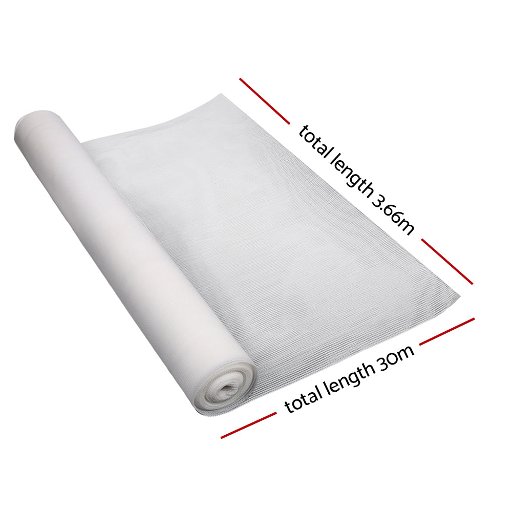 66x30m Shadecloth Wide Heavy Duty White