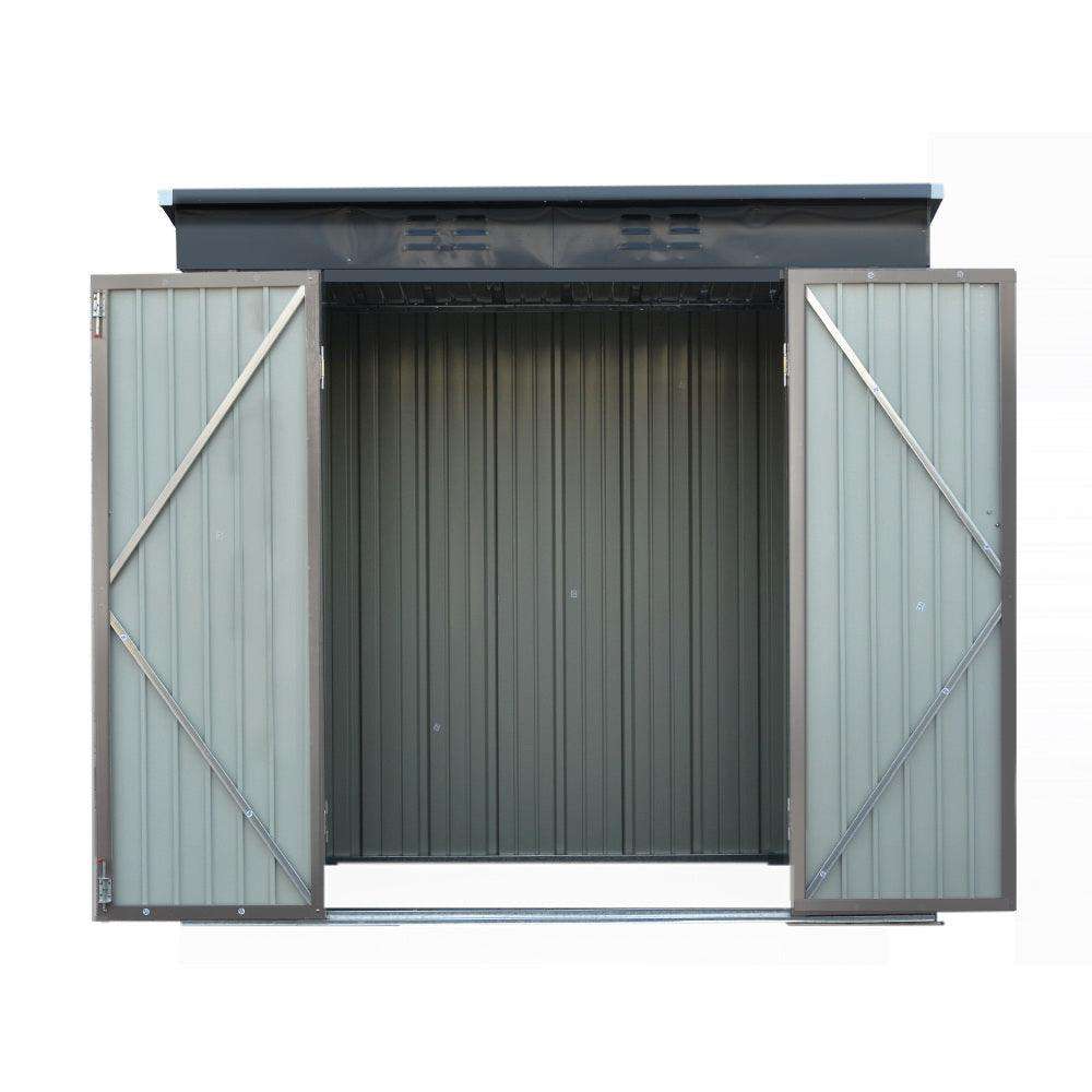 31M Sheds Outdoor Storage Steel Workshop House Tool Double Door
