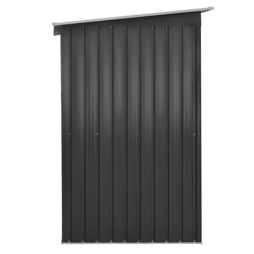 /Metal Base Sheds Outdoor Storage Tool Workshop Sliding Door