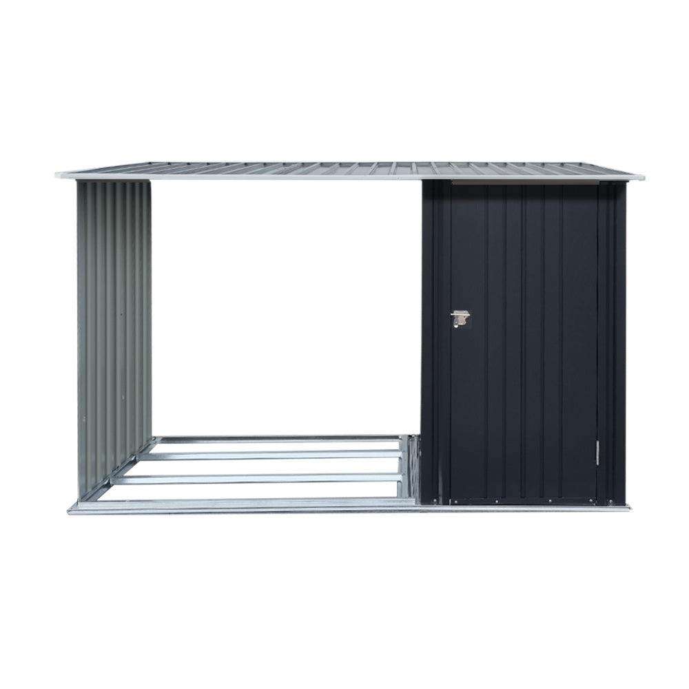 04M Sheds Outdoor Tool Storage Workshop House Steel 2