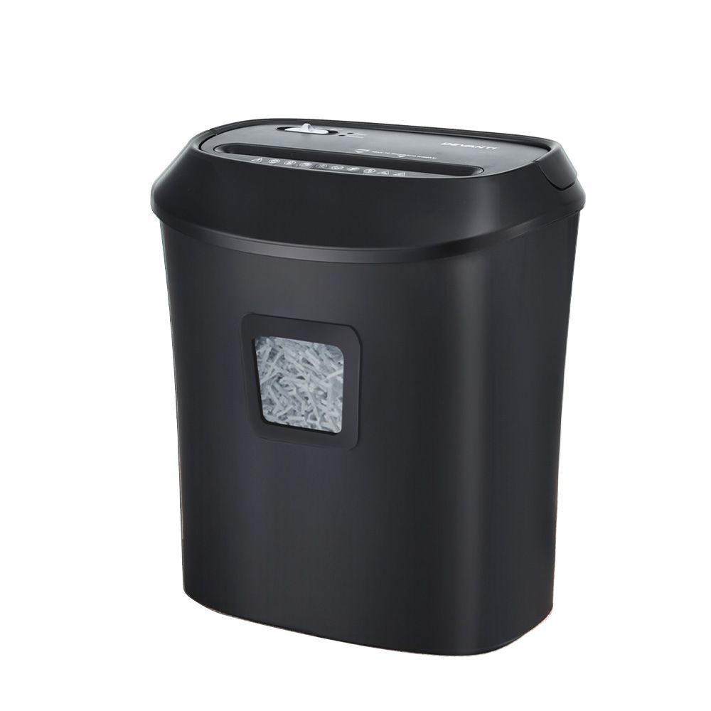 Devanti Electric Paper Shredder for Home Office 10 A4 Paper Sheet Cross-Cut Paper Bedworld
