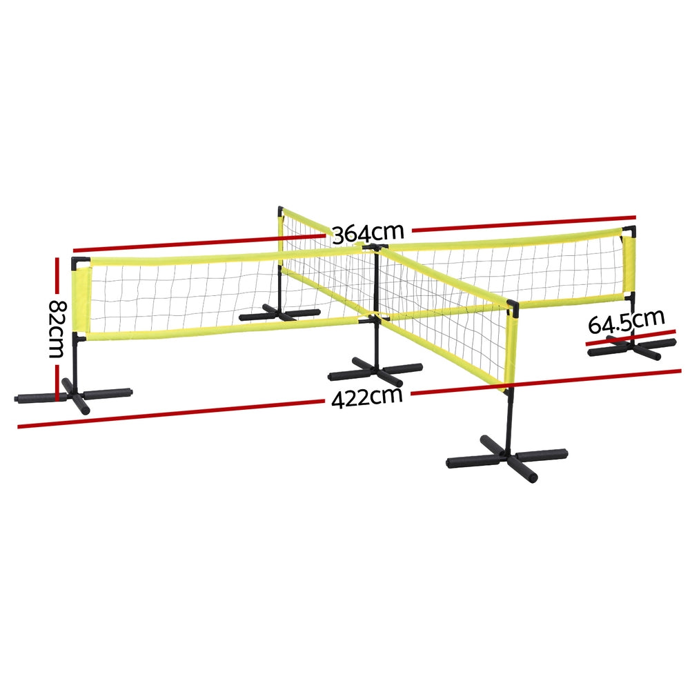 Everfit Water Volleyball Net Set Portable Swimming Pool Nets Game