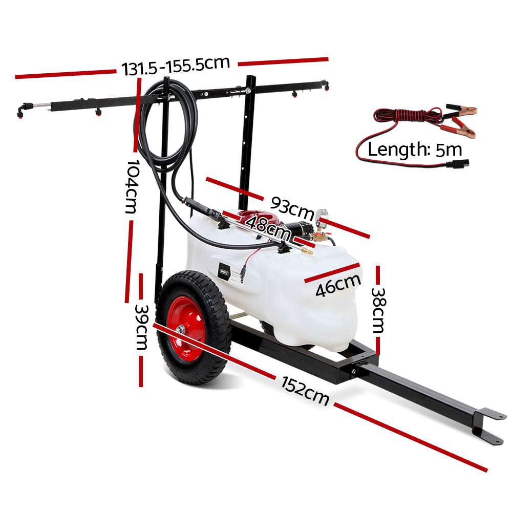 Giantz Weed Sprayer 100L Trailer 1