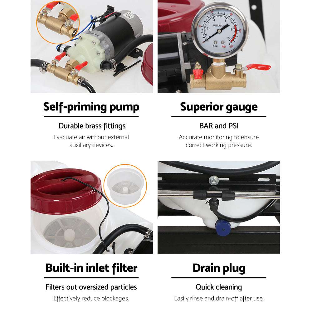 Giantz Weed Sprayer 60L Trailer 1 Weed Sprayer garden