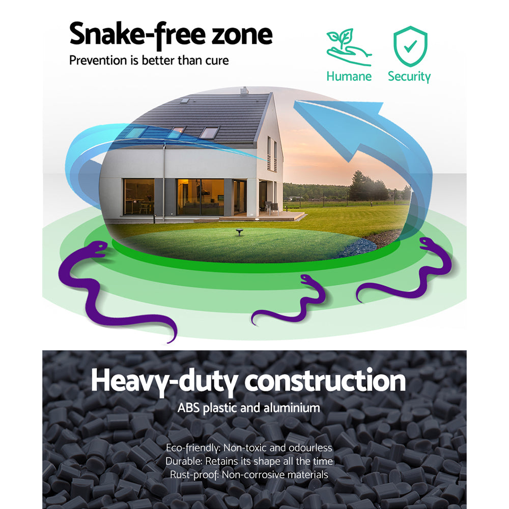 Gardeon Snake Repeller Set