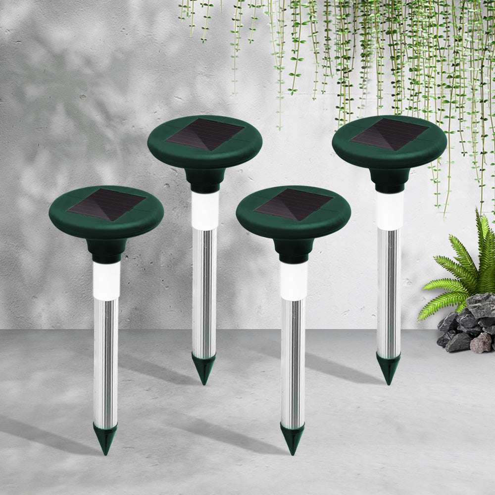 Gardeon 4X Solar LED Snake Repeller Pulse