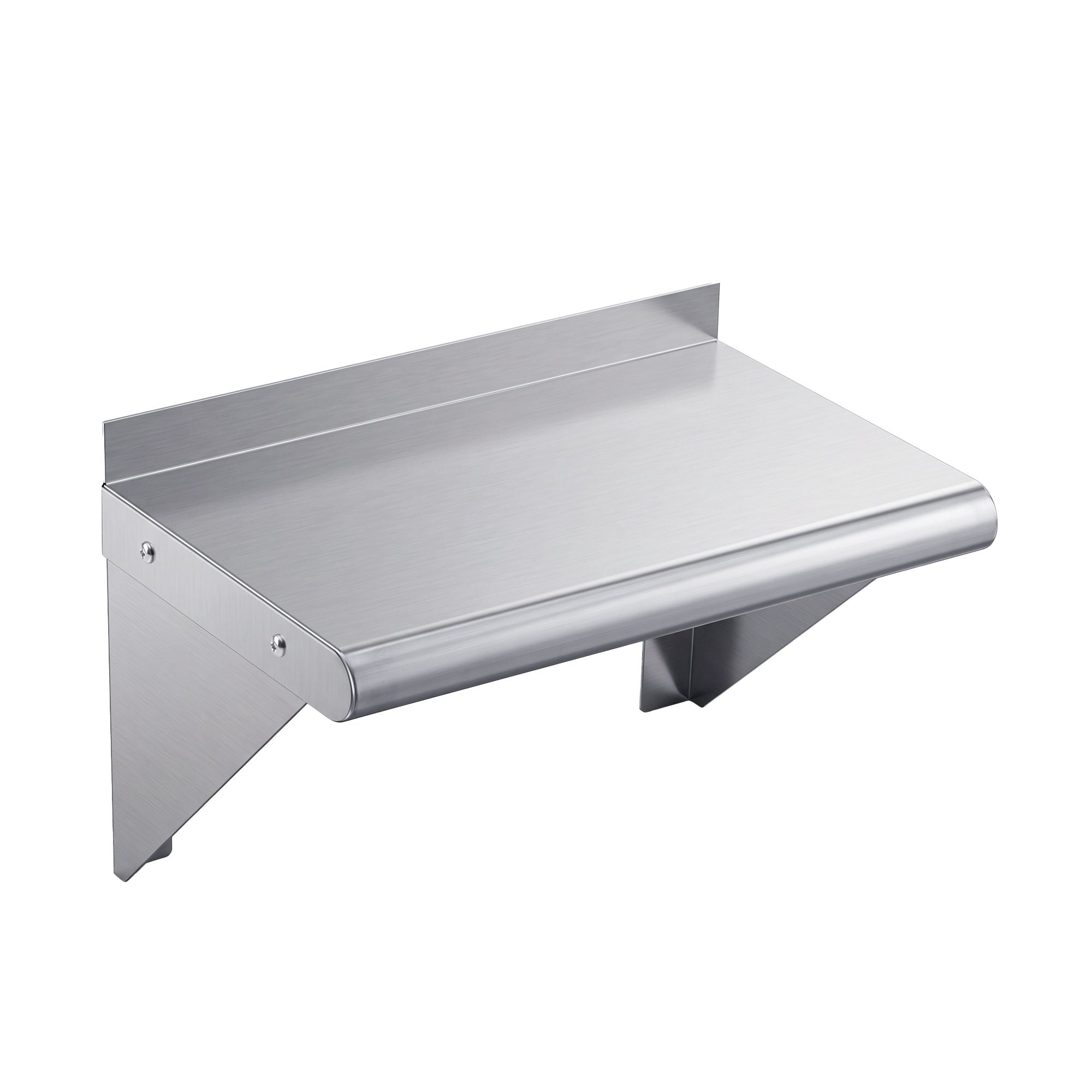 Cefito 410 x 250mm 430 Stainless Steel Compact Kitchen Wall Shelf Bedworld