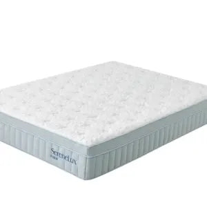 Mattress with 'Sunkiss' branding on a white background