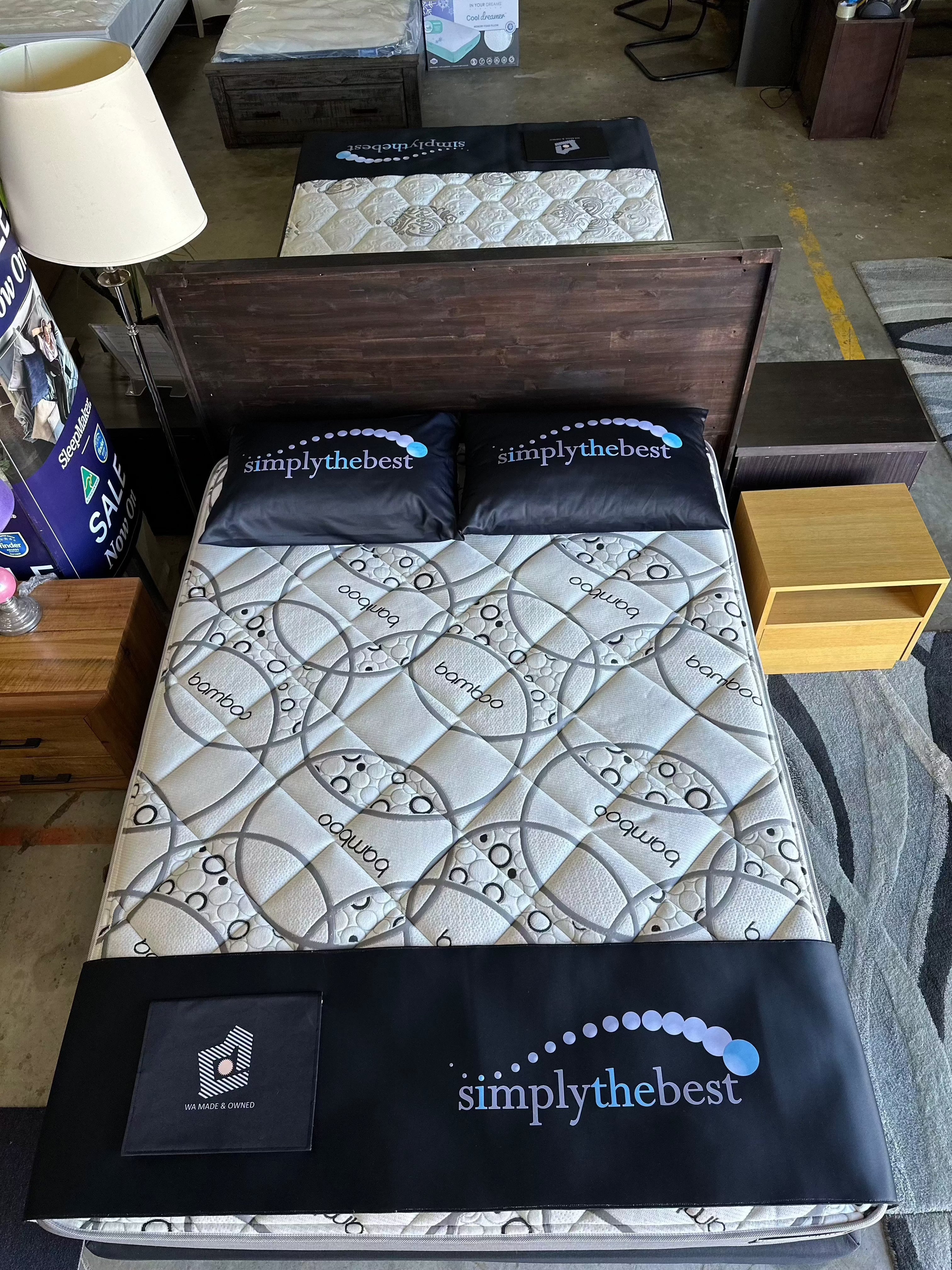 Firm Mattress & Ensemble Base By Simply The Best