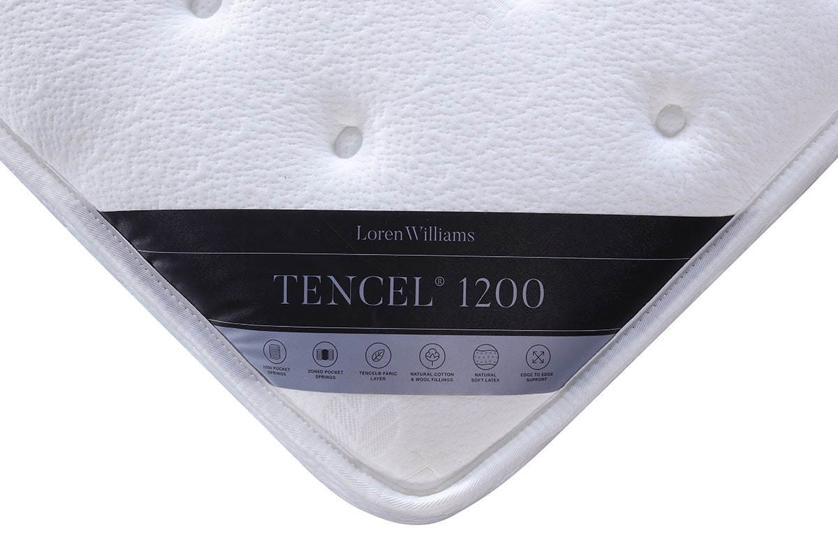 TENCEL™ 1200 Loren Williams Mattress -Premium Comfort & Support