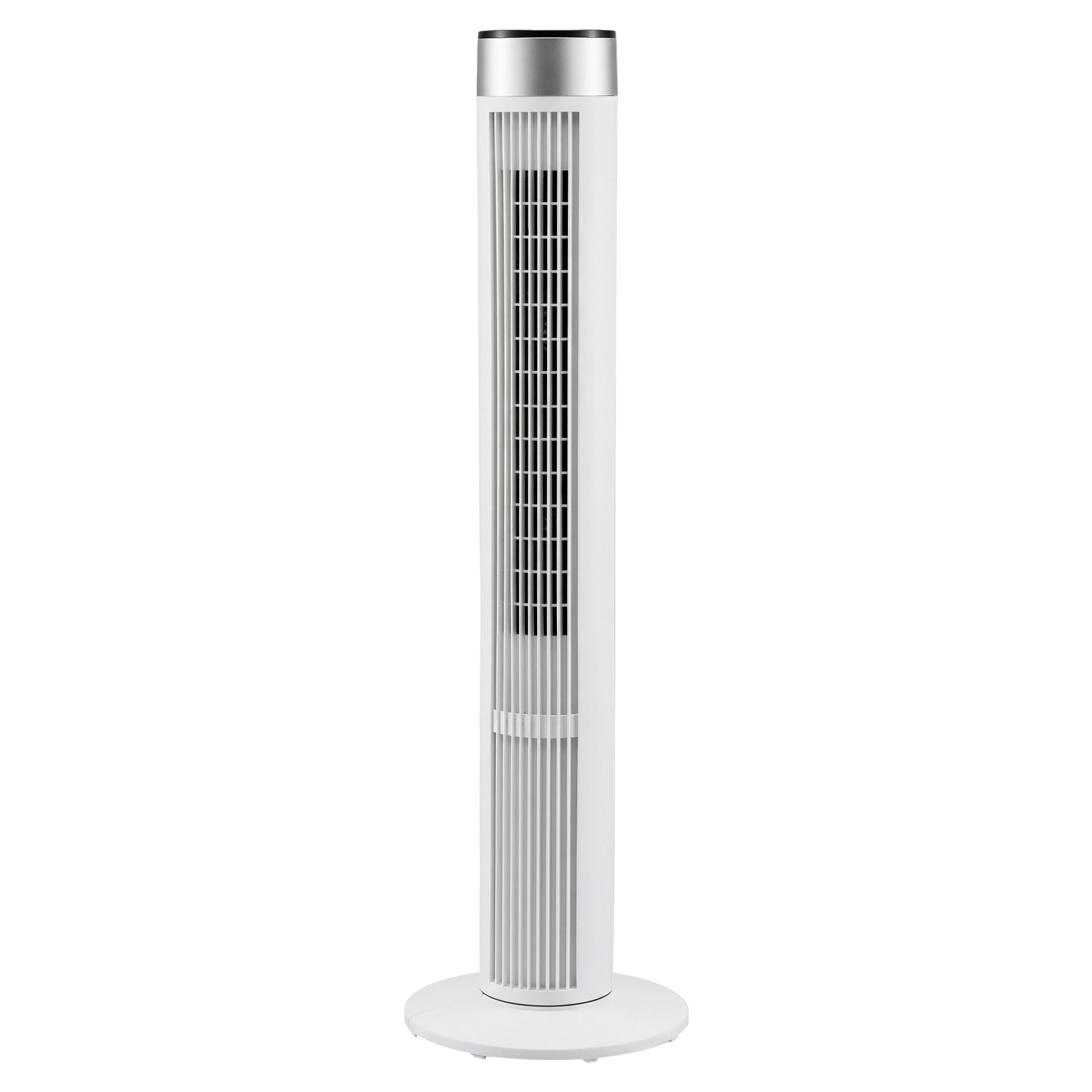 Devanti Tower Fan with Remote Control, 3 Speed 3 Mode 7.5h Timer, White Bedworld