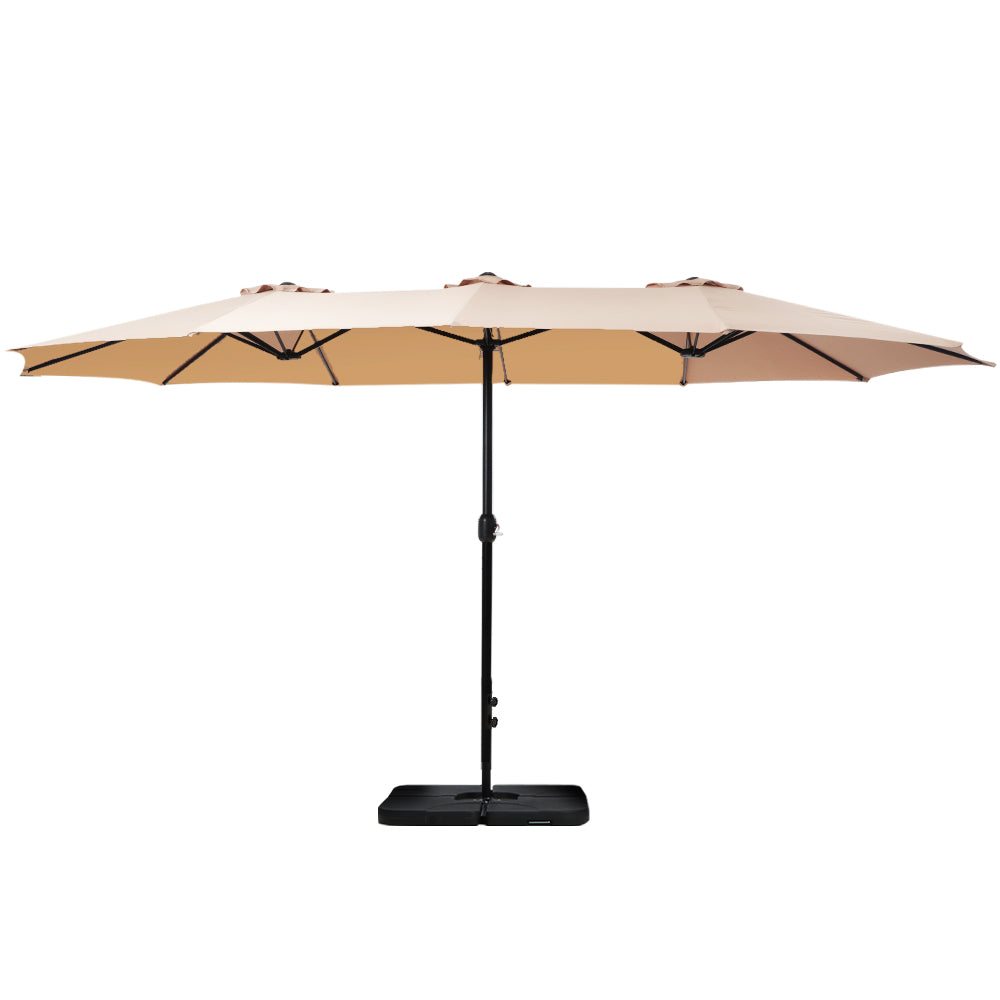 /Base Stand Beach Pole Garden Tilt Beige