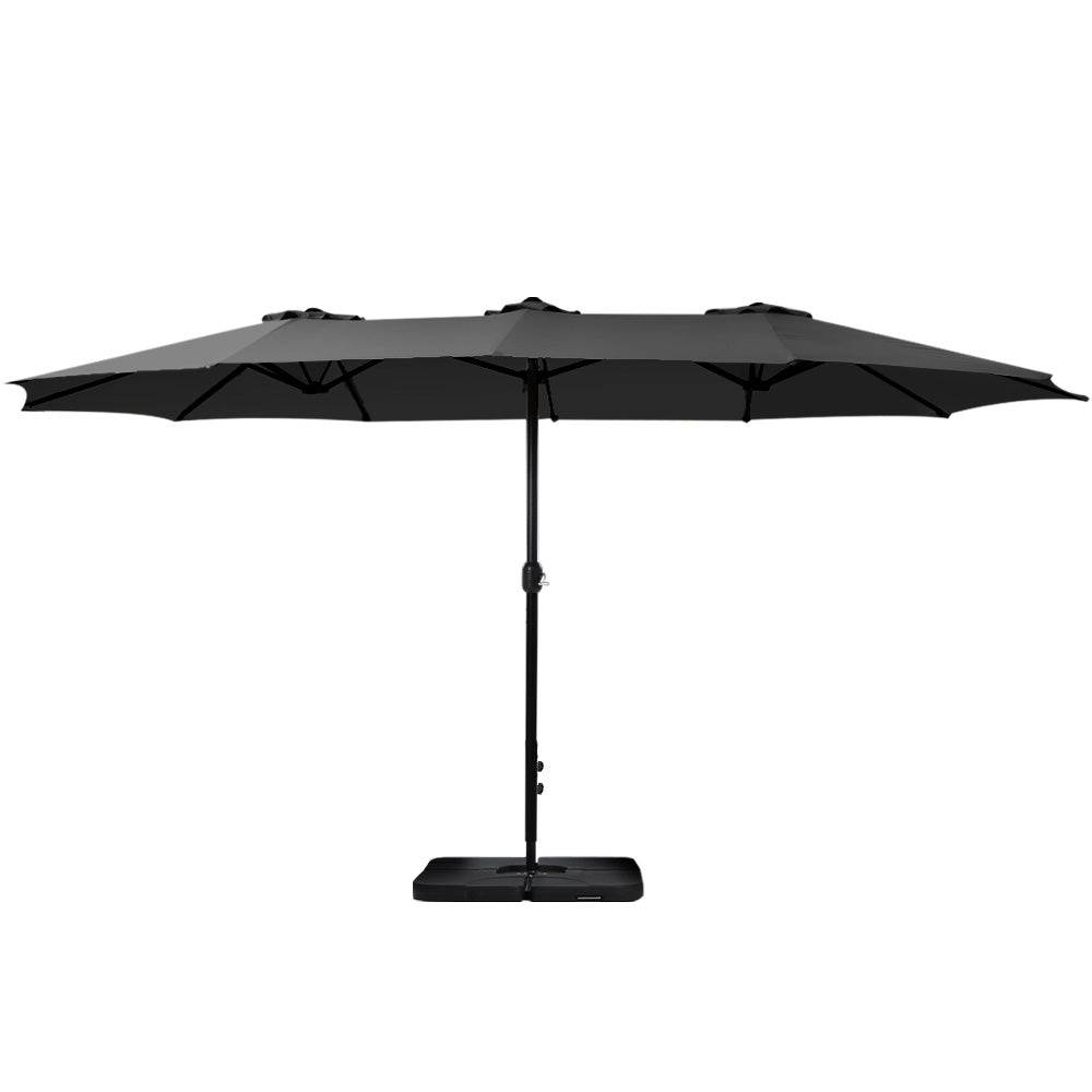/Base Stand Beach Pole Garden Tilt Black