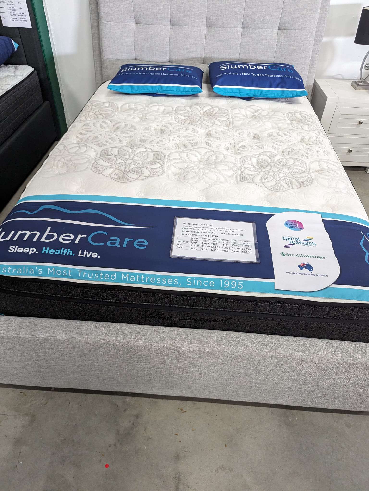Ultra Support Plus Mattress & Ensemble Base