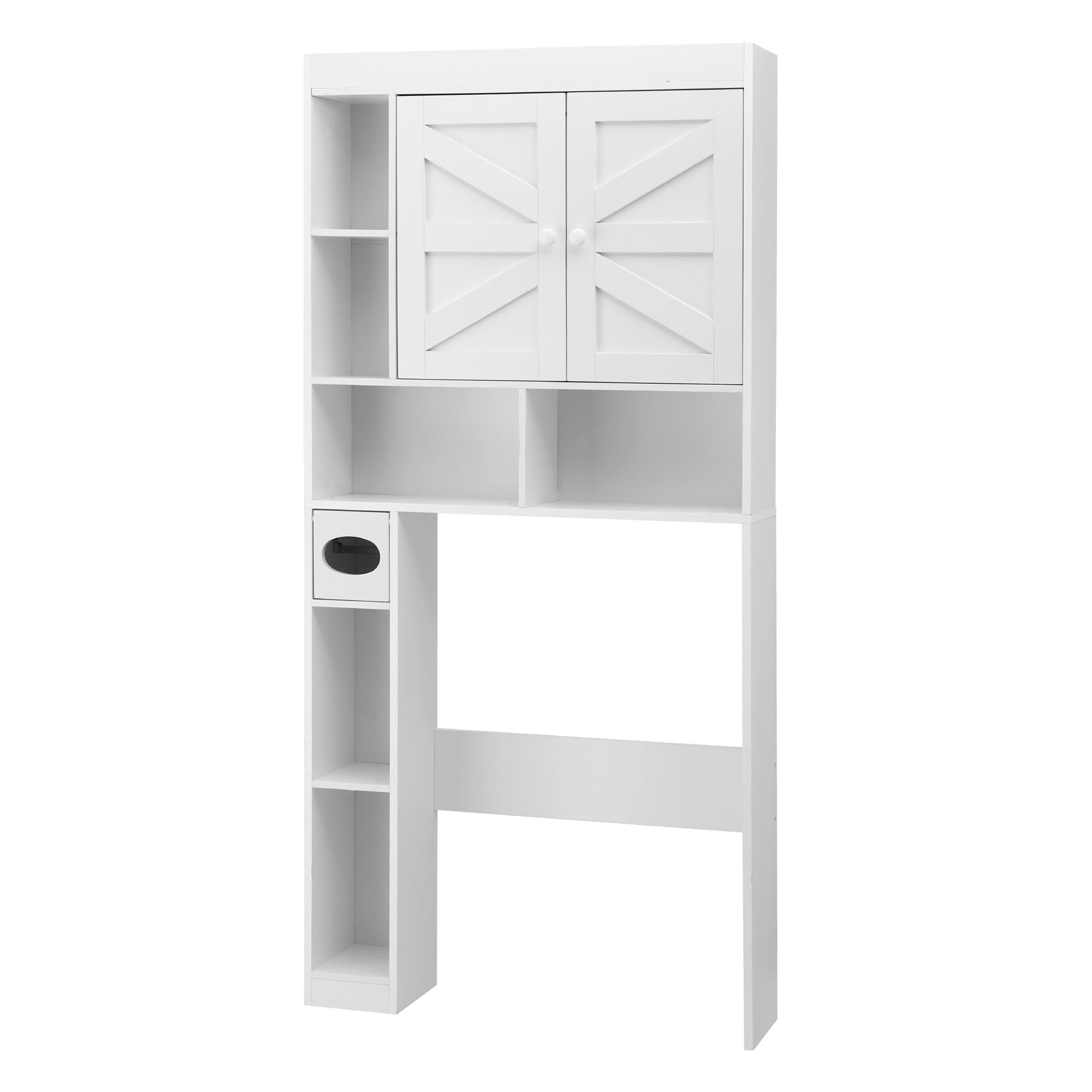 Artiss Bathroom Storage Cabinet Over The Toilet Organiser Laundry Shelf Holder Bedworld