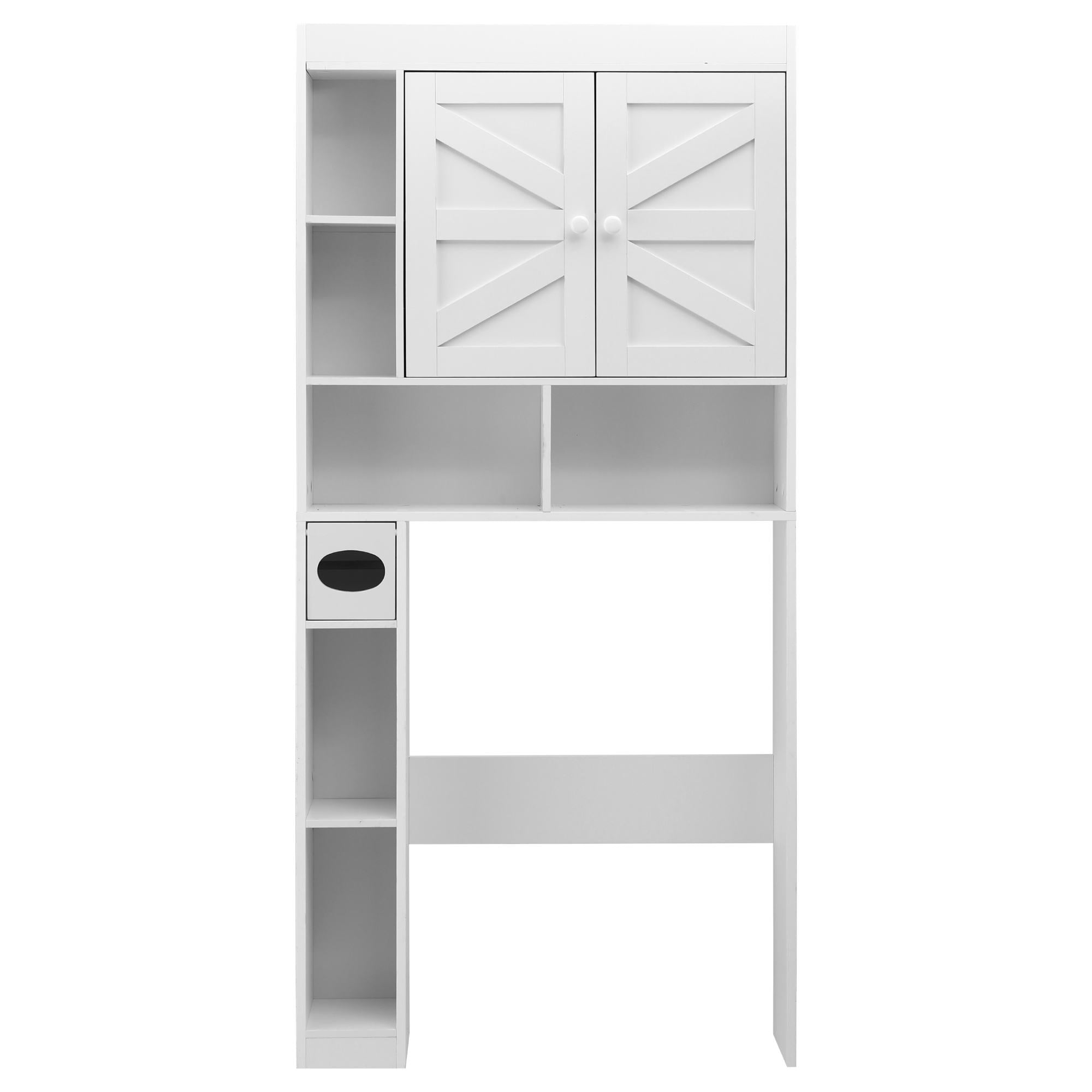 Artiss Bathroom Storage Cabinet Over The Toilet Organiser Laundry Shelf Holder Bedworld