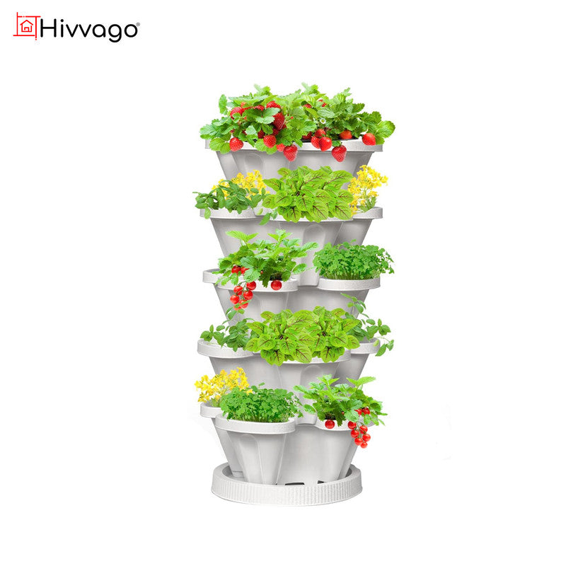 5-Tier Vertical Garden Planter - Indoor/Outdoor