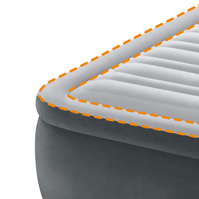 Intex Queen Deluxe Headboard Airbed 64448 Bedworld