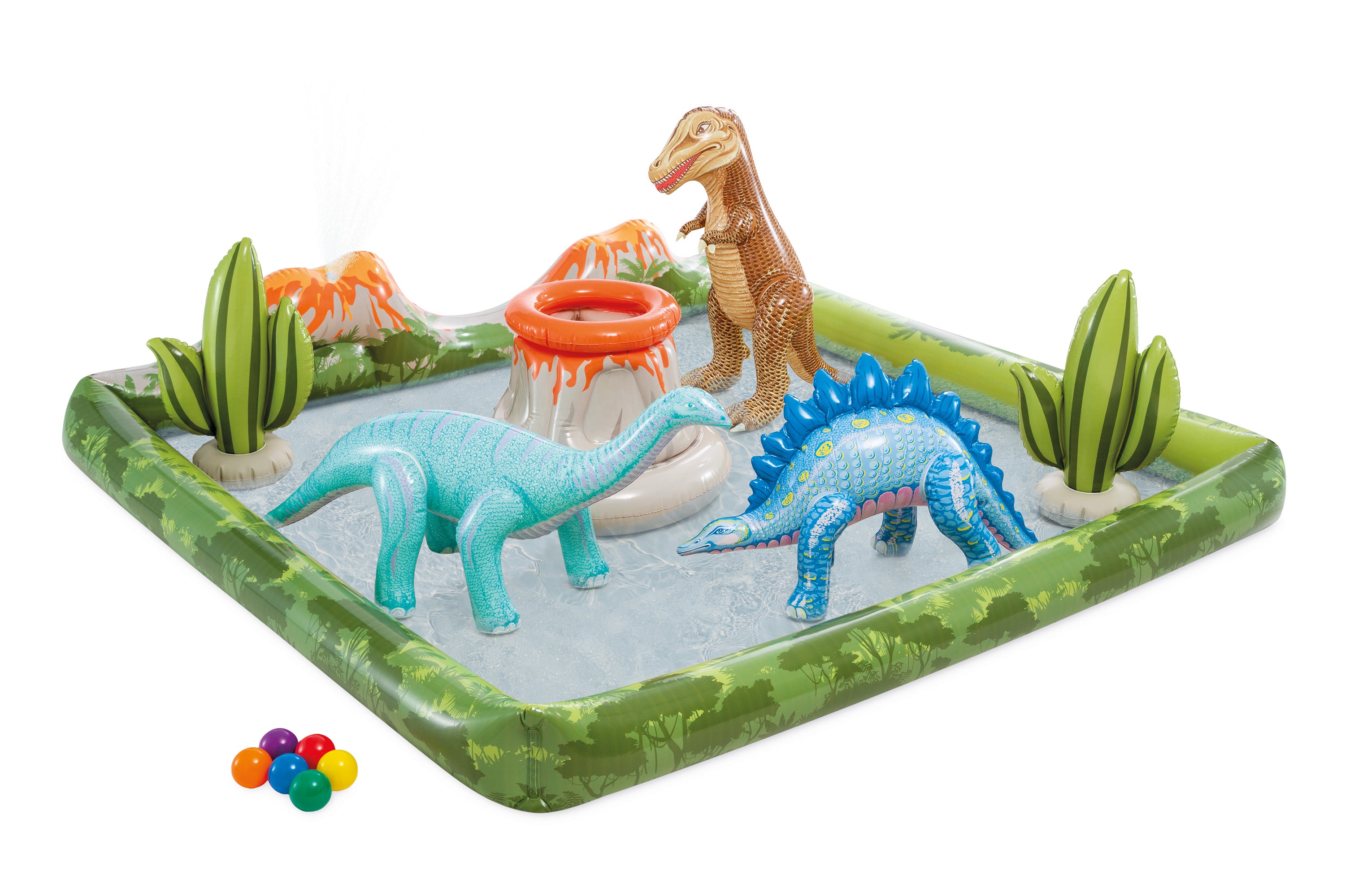 Intex Jurassic Adventure Inflatable Play Center 56132