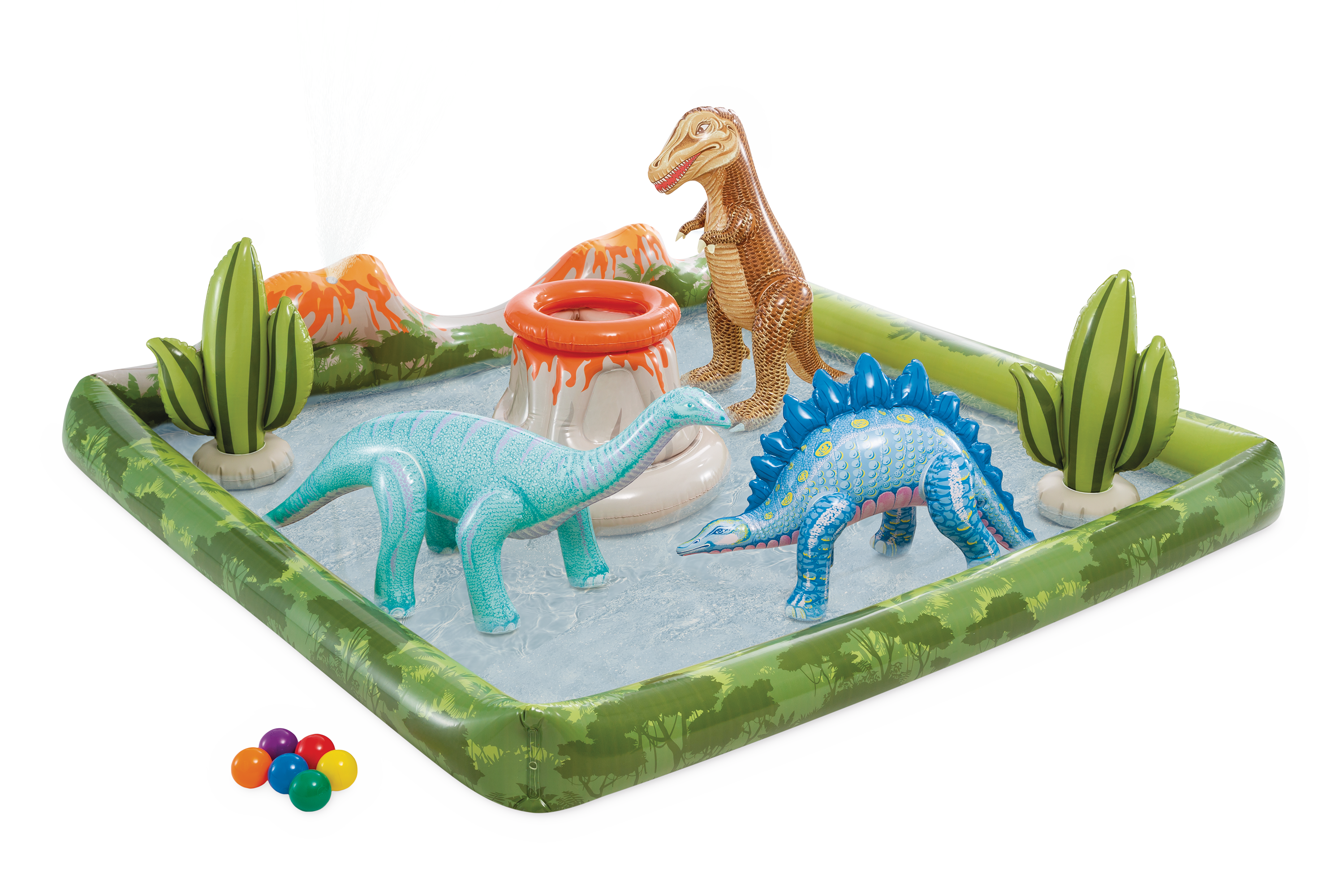Intex Jurassic Adventure Inflatable Play Center 56132