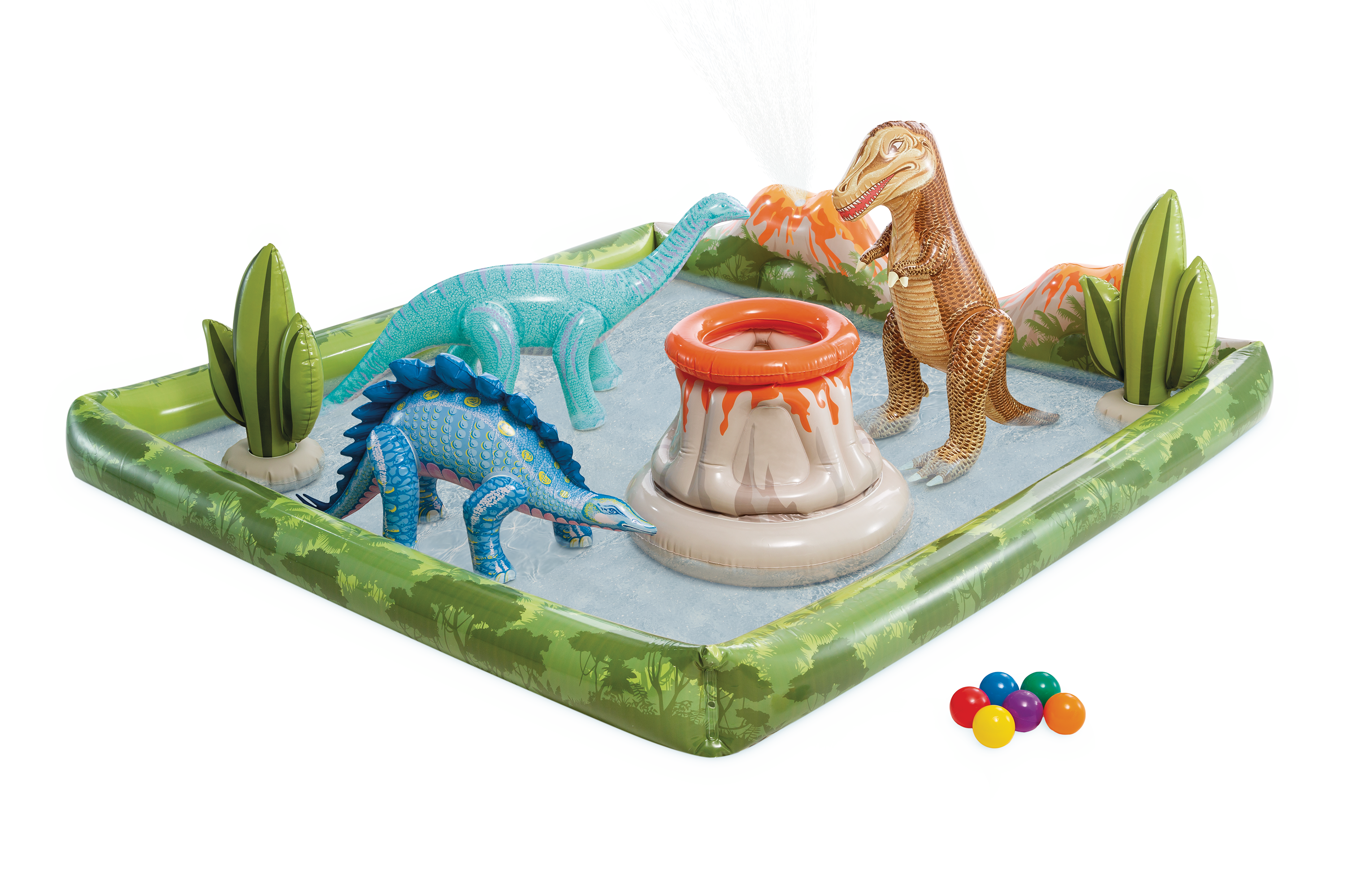 Intex Jurassic Adventure Inflatable Play Center 56132