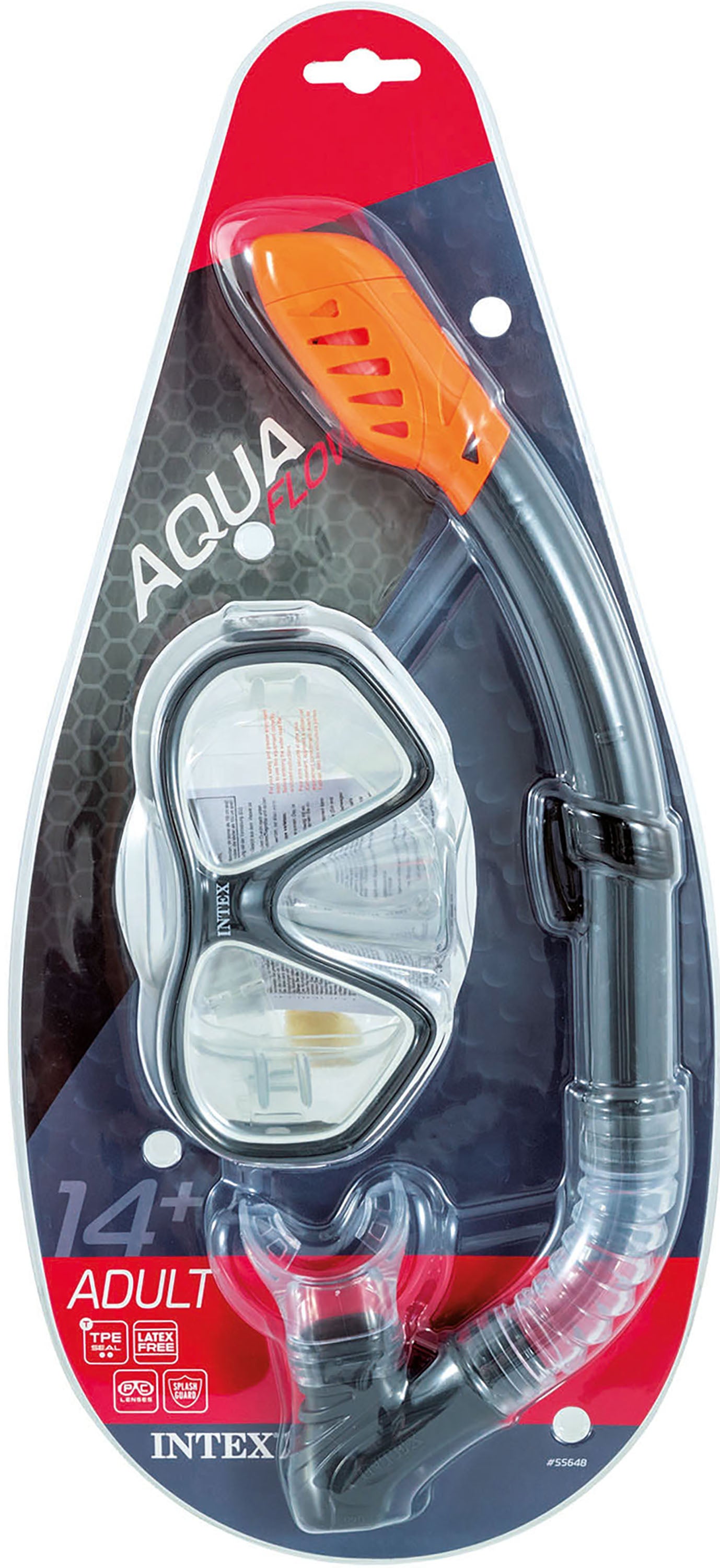 Intex Mask Snorkel Set Reef Rider Set Adult 55648