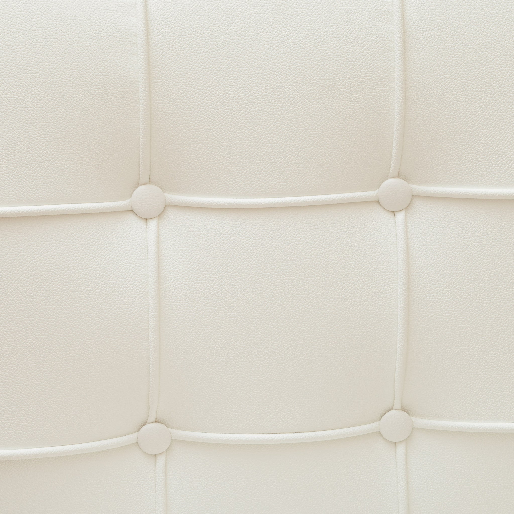 Pandora Modern Bonded Leather Dining Chair in White