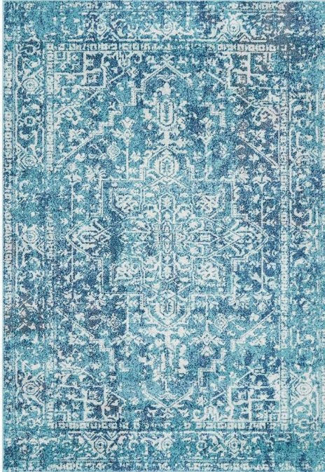 Evoke 253 Blue by Rug Culture -230X160CM - RECTANGLE