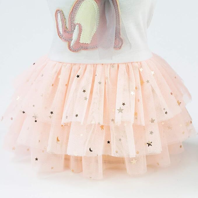 pet products Small Dog Dress Female Tiny Puppy Clothes Girl Tutu for Dogs Dresses Harness Birthday Apparel（Chest circumference27cm, back length16cm, neck circumference20cm）