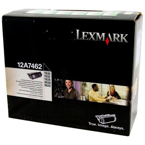 LEXMARK BLACK PREBATE TONER YIELD 21000 PAGES