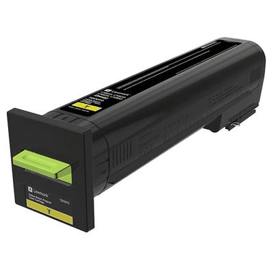LEXMARK CS820/CX825/CX860 YELLOW RETURN PROGRAM TONER CART 8K