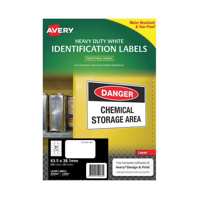 AVERY Laser Label L7060 21Up Pack