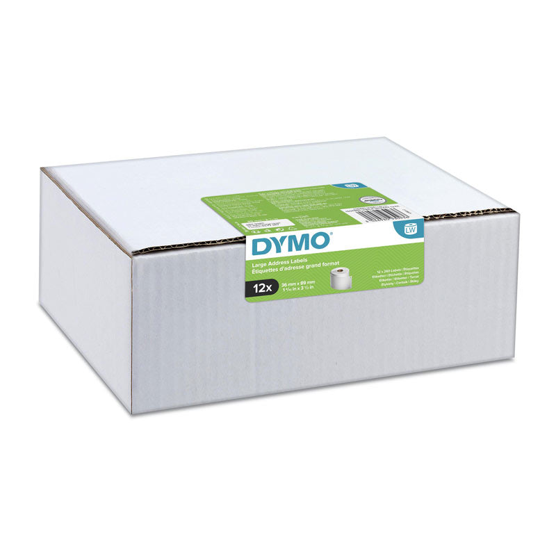 DYMO LW Large Address Label 36X89mm Pack