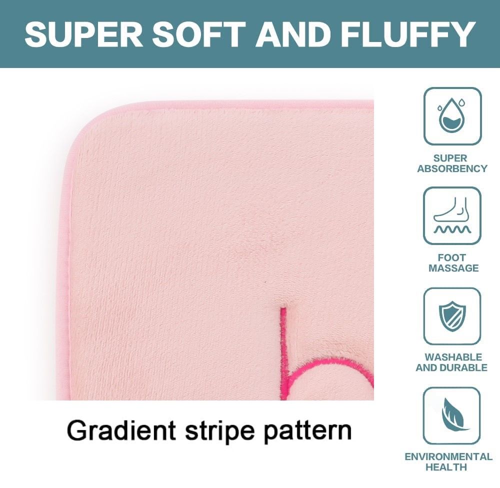 Extra Thick Memory Foam & Super Comfort Bath Rug Mat