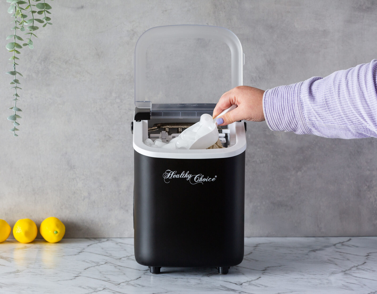 Ice Maker - Ready in 8 minutes, Up to 12kgs every 24 Hours