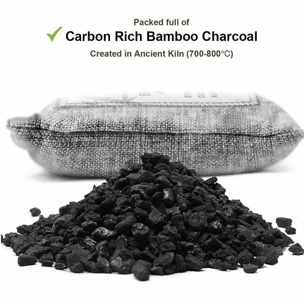 10PCS Air Purifying Bags Activated Bamboo Charcoal Freshener
